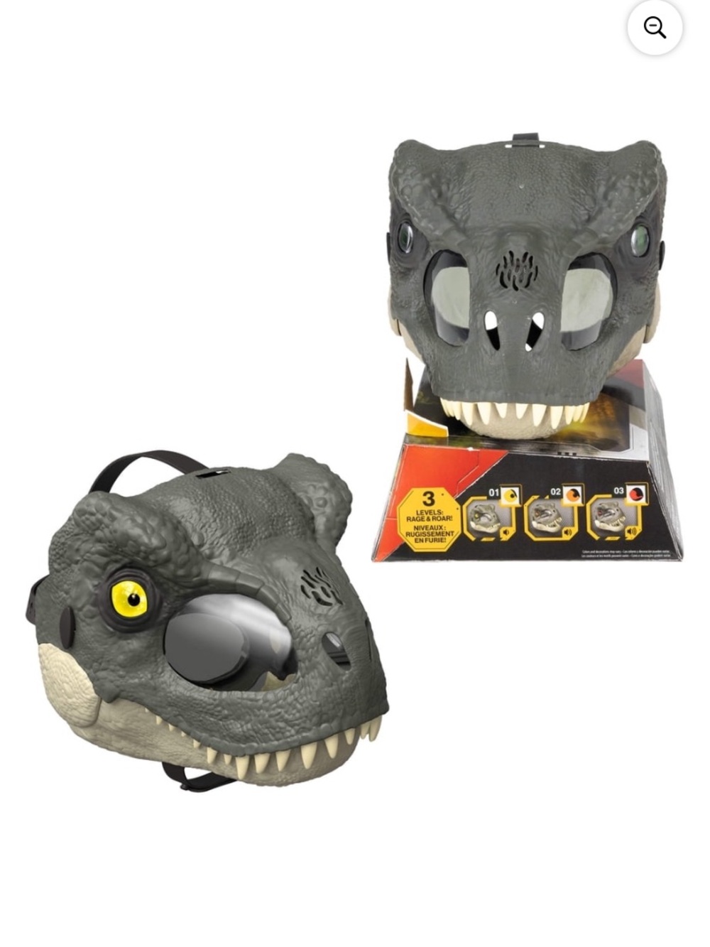 NIB. Jurassic World Dinosaur Mask Kids Accessory